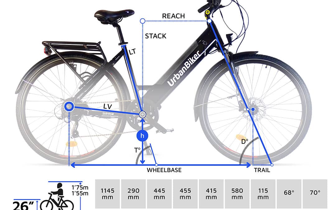 El stack y el reach en una bicicleta son importantes porque…